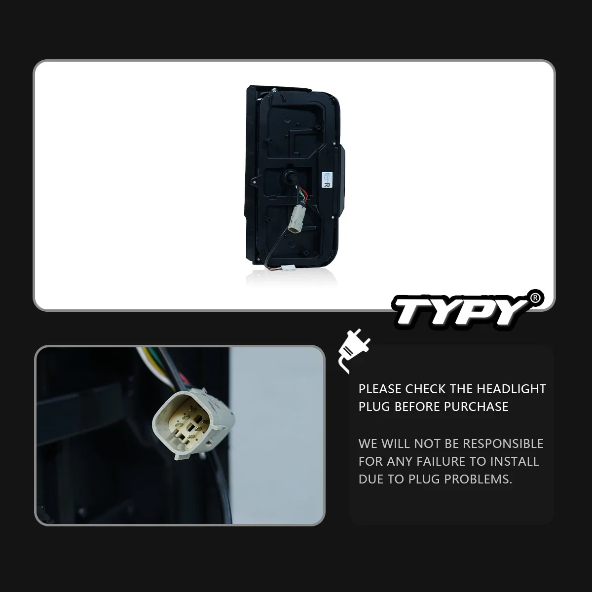 

TYPY Car For Ford Bronco OLED Taillight 2020-2025 Upgrade Modified to New DRL Dynamic Turn Signal LED Taillight Auto Accessories