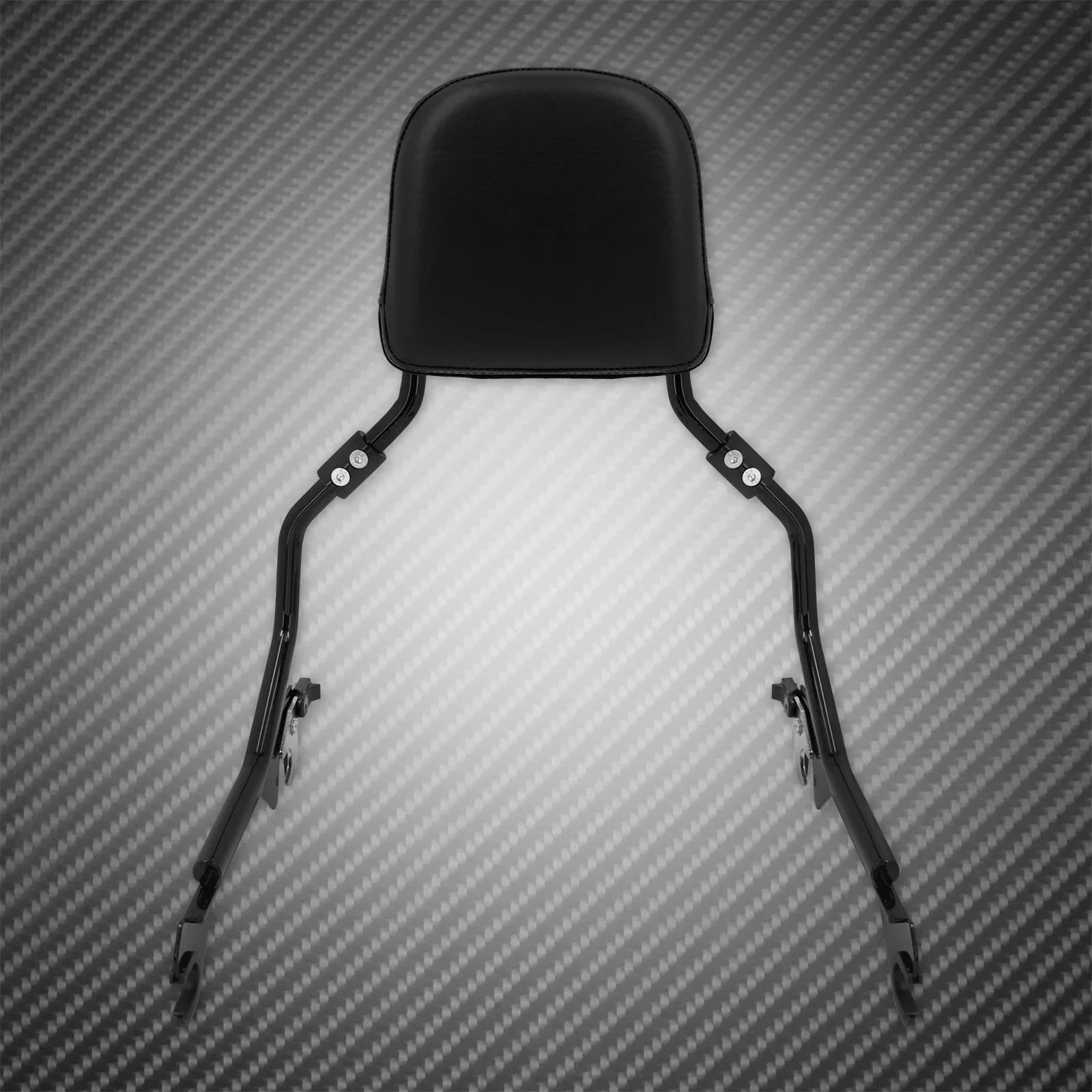 For Harley Softail Fat Boy FLFB Breakout FXBR 2018-Later Motorcycle Passenger Sissy Bar Backrest Detachable Black Rear Backrest