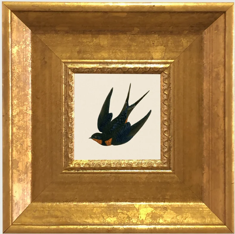 1/6pcs Gold Photo Frame Decoration Vintage Modern Wall Arts Posters Elegant Niche Art Retro Decorative Painting French Style In