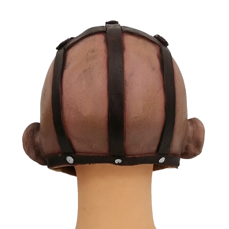 หน้ากากคอสเพลย์โจ๊กเกอร์ฮาโลวีนสุดหลอน หน้ากากตัวตลกน่ากลัวสำหรับงานปาร์ตี้คาร์นิวัล ทำจากยางลาเท็กซ์ ปิดเต็มหน้า พร้อมอุปกรณ์เสริม