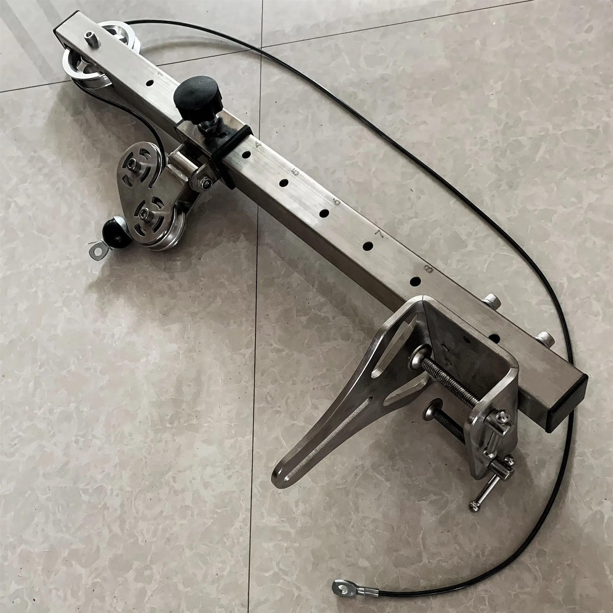 Profession Arm Wrestling Table Pulley Machine Equipment Forearm Wrist Muscle Power Exercise Roller Trainer Load 100kg Attachment