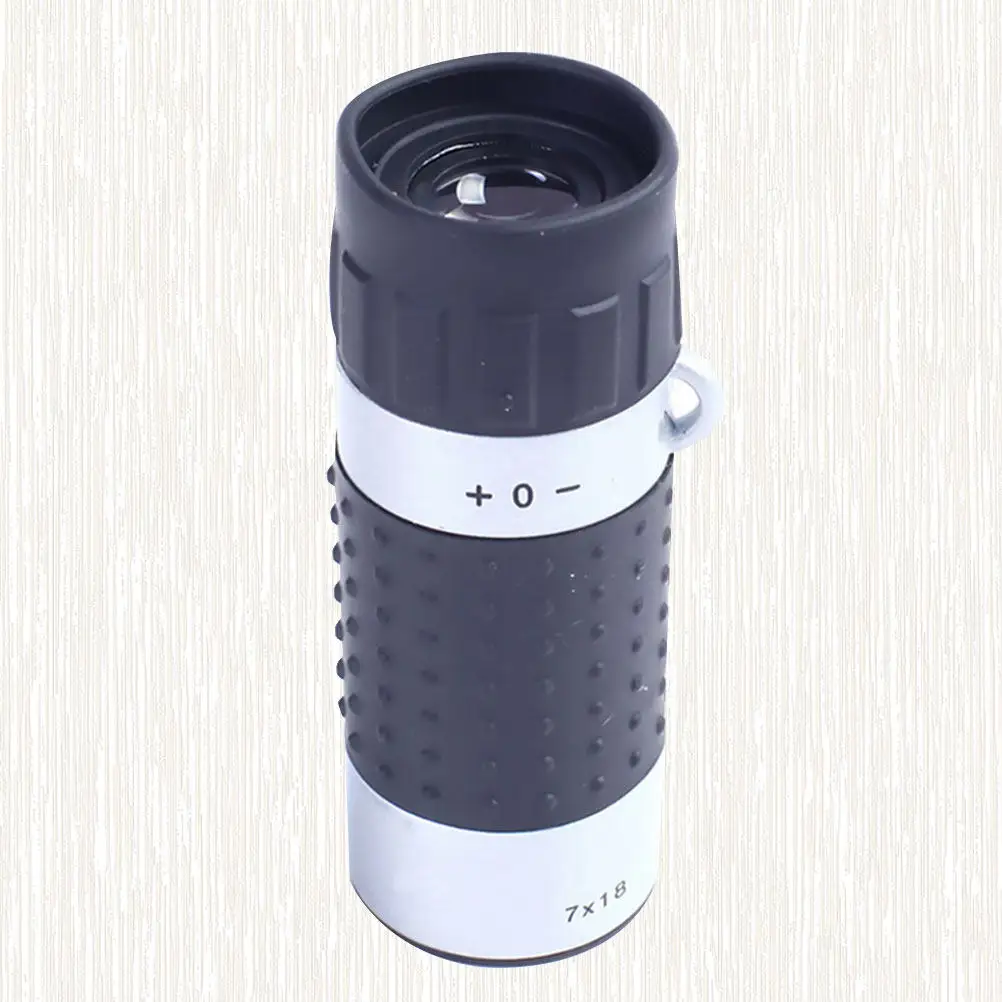 7X18 Monocular Golf Rangefinder Telescope 18Mm Objective Lens High Accuracy Distance Finder For Outdoor Sports Hunting Camping