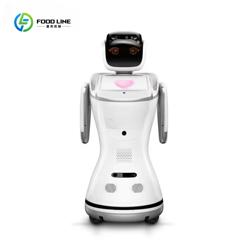 스마트 인공지능 배송 휴머노이드 상업용 로봇 환영 인사 접대 서비스 안내 전시 로봇