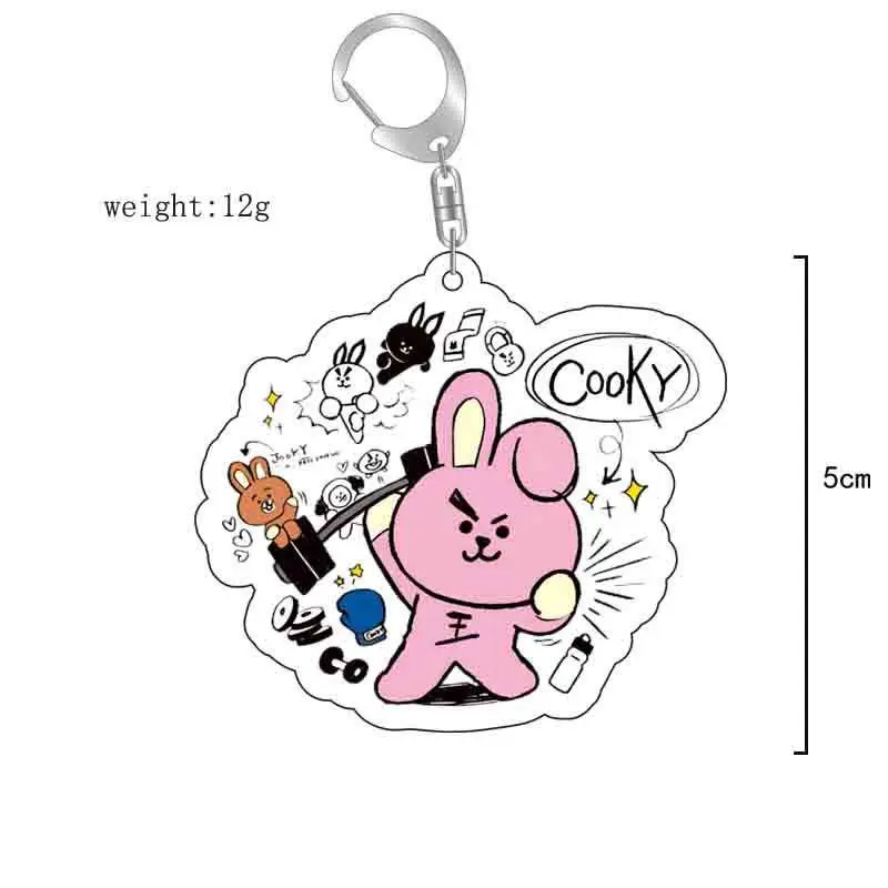BT21 anime cartoon cute acryli - Anime Girl Merchandise บทวิจารณ์และราคา