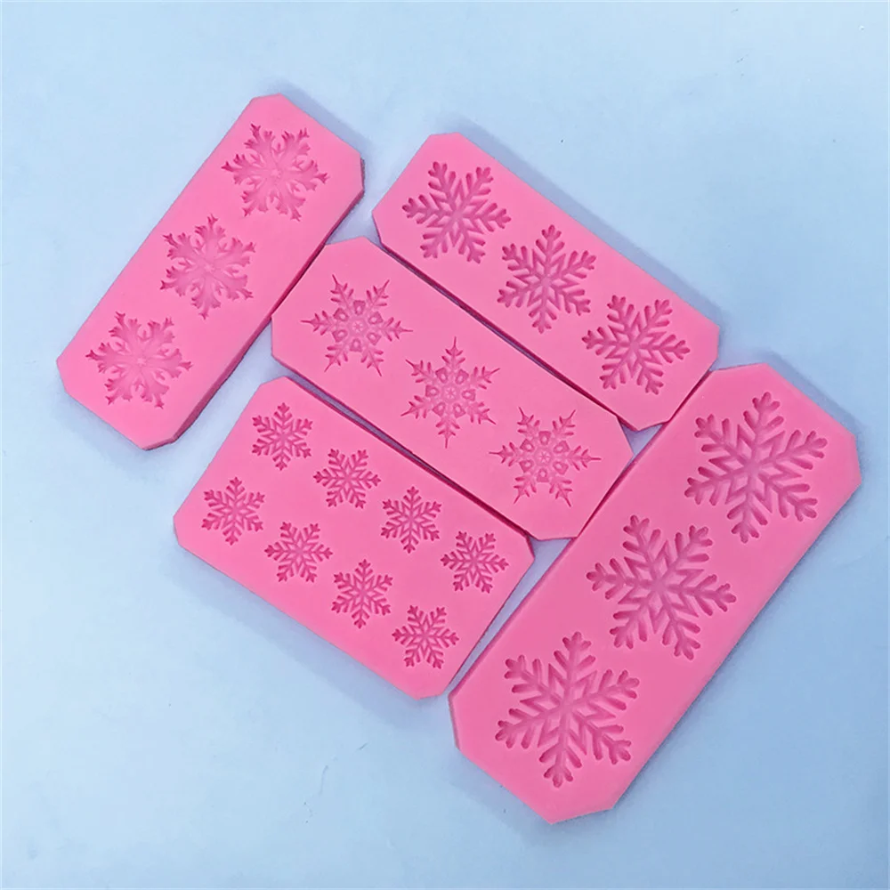 Mold Cake Baking Home Baking Christmas Gift Cake Tools Chocolate Mold Christmas Silica Gel Baking Tools Easy To Use Winter Gift