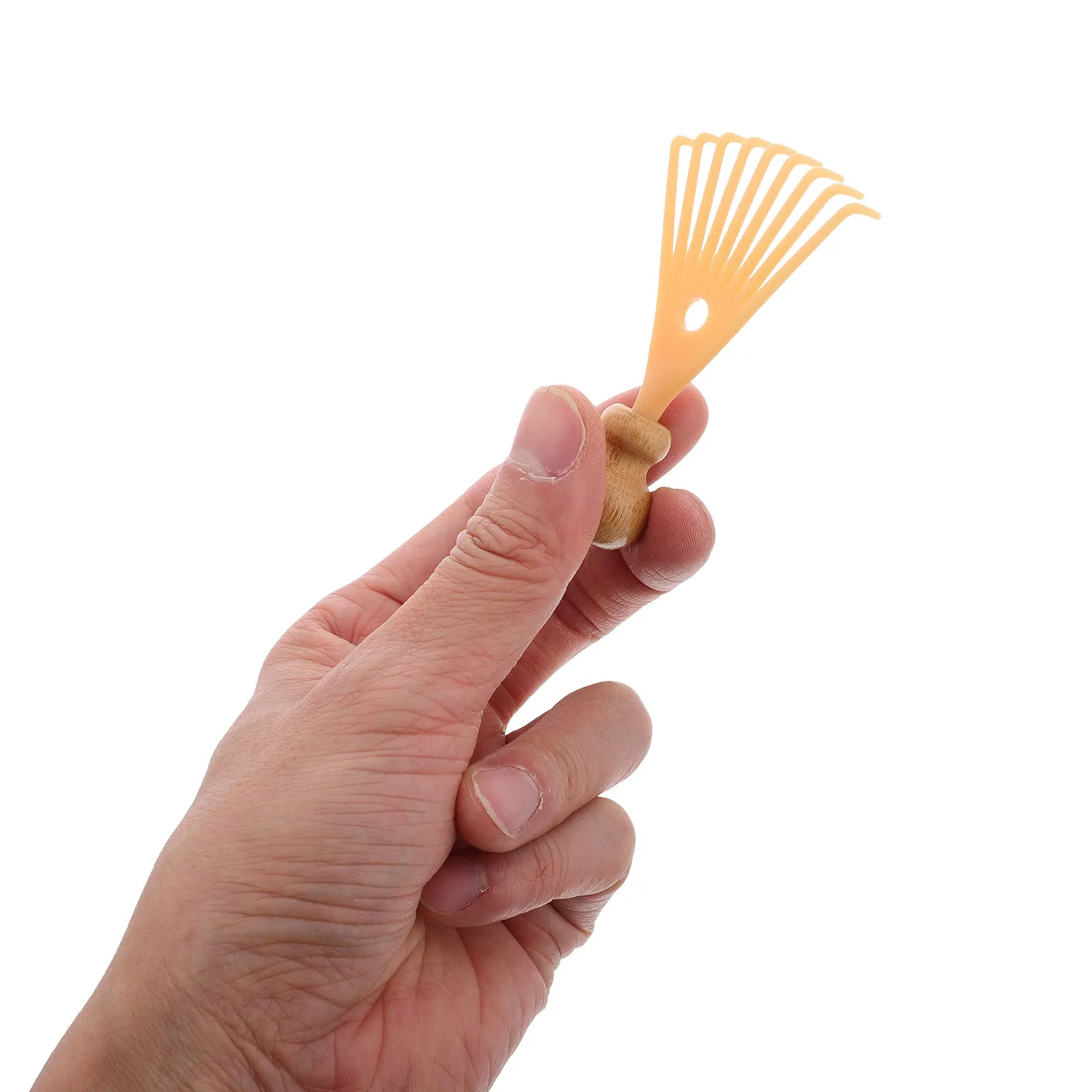 

2Pcs Scalp Massager Comb Bamboo Manual Head Scratcher Portable Relaxing Massage Tool for Dandruff Itch Relief Comb Massage Scalp