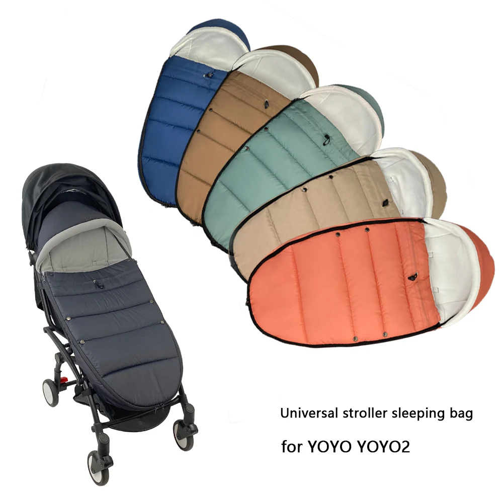 Universal 6-36M Winter Baby Stroller Footmuff Warm Sleep Sack Snowproof For Babyzen yoyo  Winter Baby Stroller Sleeping Bag