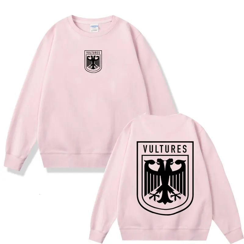 Sudadera con estampado de rapero Kanye West Vultures para hombre y mujer, chándal de estilo Hip Hop Rock, sudadera con forro polar, nuevo álbum de música