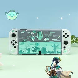 Funda Nintendo Schalter Oled Schutzhülle Anime Matte Dockable PC Hard Shell Für Nintendo Schalter Controller Joy-Con Controller