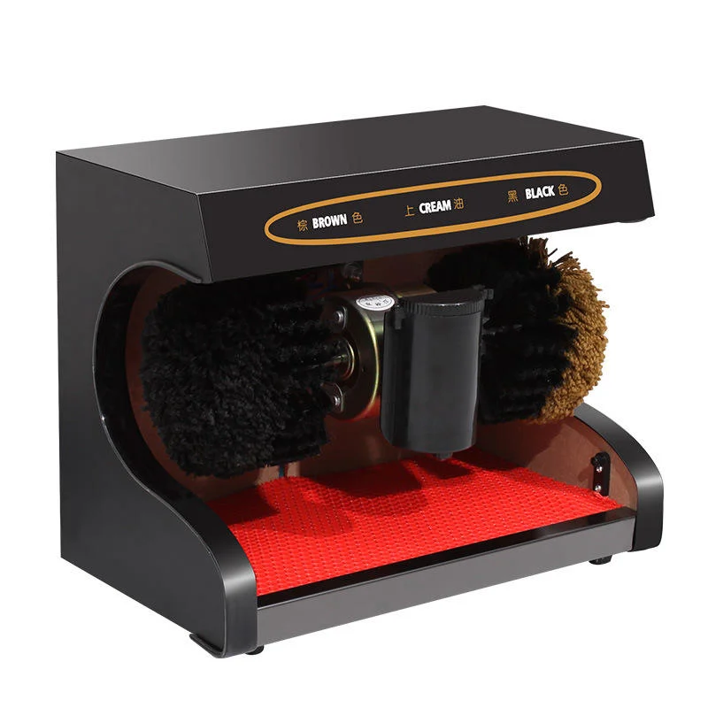 

Factory Direct High Quality New Upgrade Dual Motor Sole Upper Shoe Polisher Commercial Automatic Electric Shoe Shining Machine