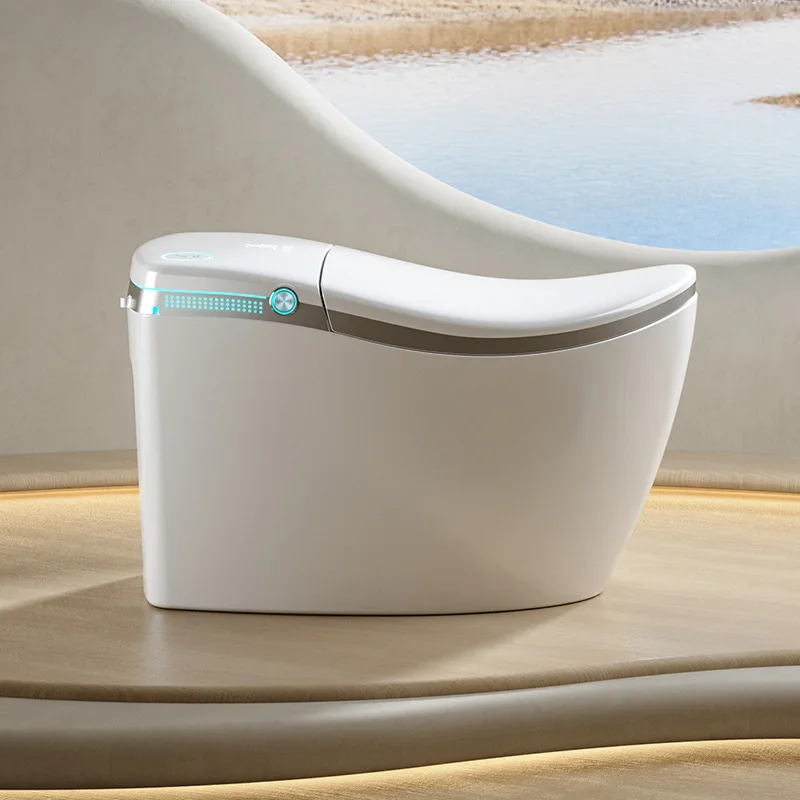 The new yacht smart toilet is integrated with automatic flushing induction flip lid instant hot household toilet aromatherapy