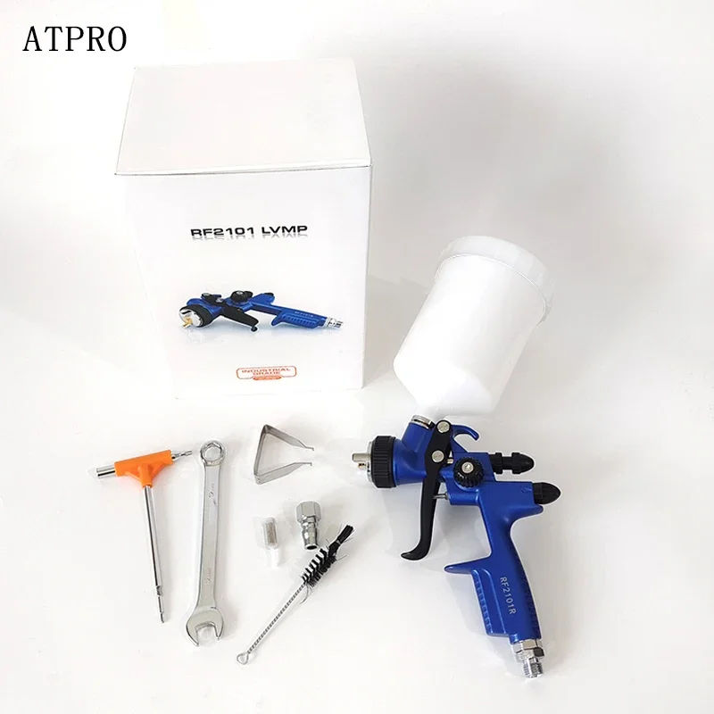 damATPRO Spray Gun 1500C RP Painting Gun 1.3mm Nozzle Paint Gun Water Based Professional Air Spray Gun LVMP Airbrush For Car