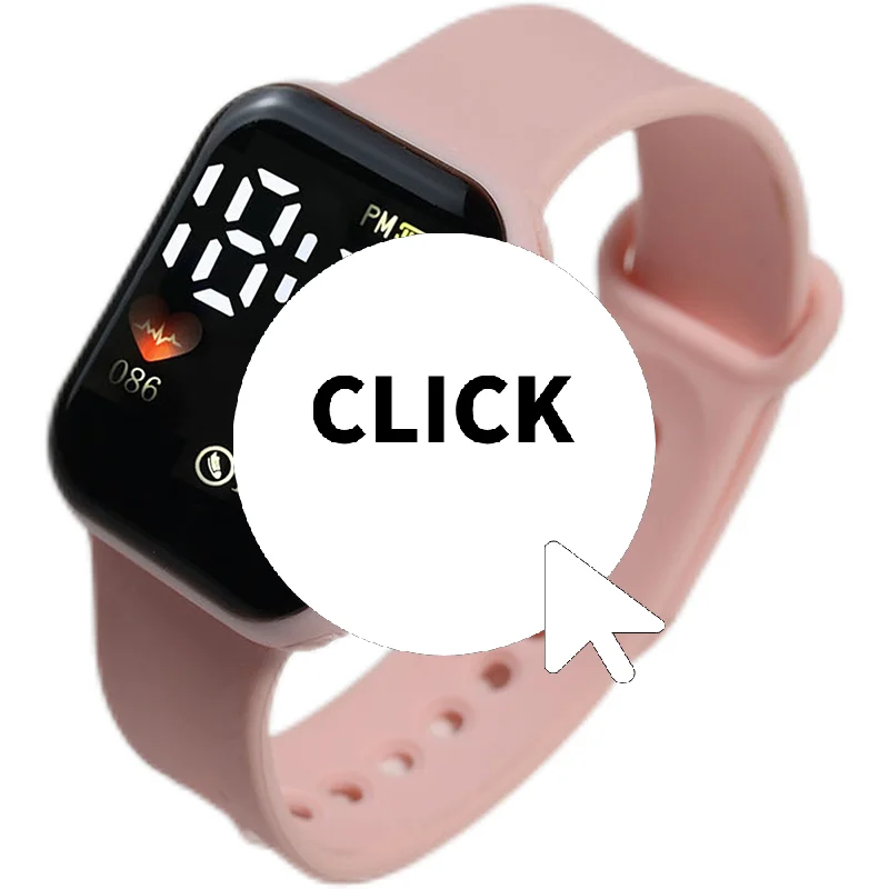 

Электронные часы Y1 LED: модные и простые, разноцветные, водонепроницаемые, спортивные, для студентов, унисекс.