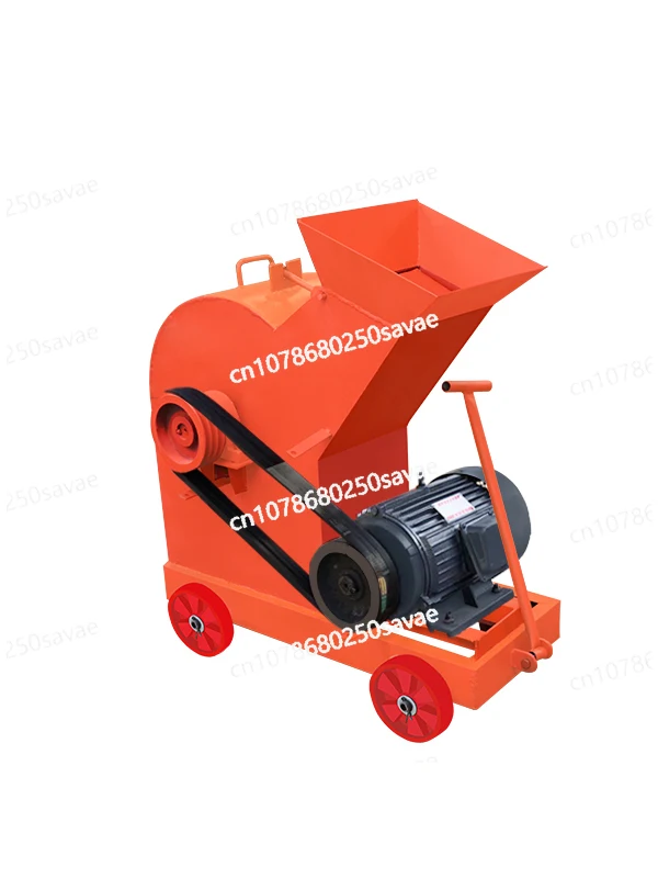 Small Hammer Crusher Construction Site Garbage Mobile Stone Crusher Floor Brick Red Brick Aerated Block Crusher