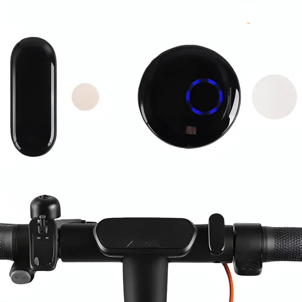 Universal Digital Watch For E Scooter Bicycle Car Dashboard Touch Control Time Display Compact Waterproof Gadget
