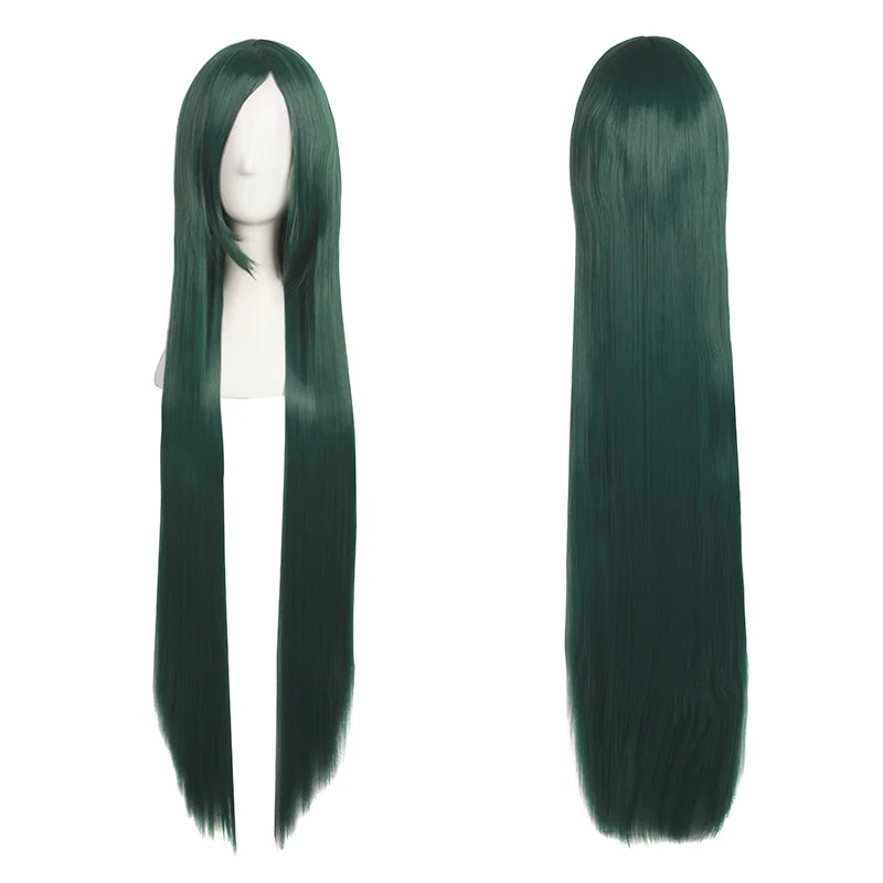 Tongman في المخزون 100cm1متوسط طول مستقيم HaircosWig أنيمي الأحمر الأزرق الذهب الفاتح UniversalcosplayWig