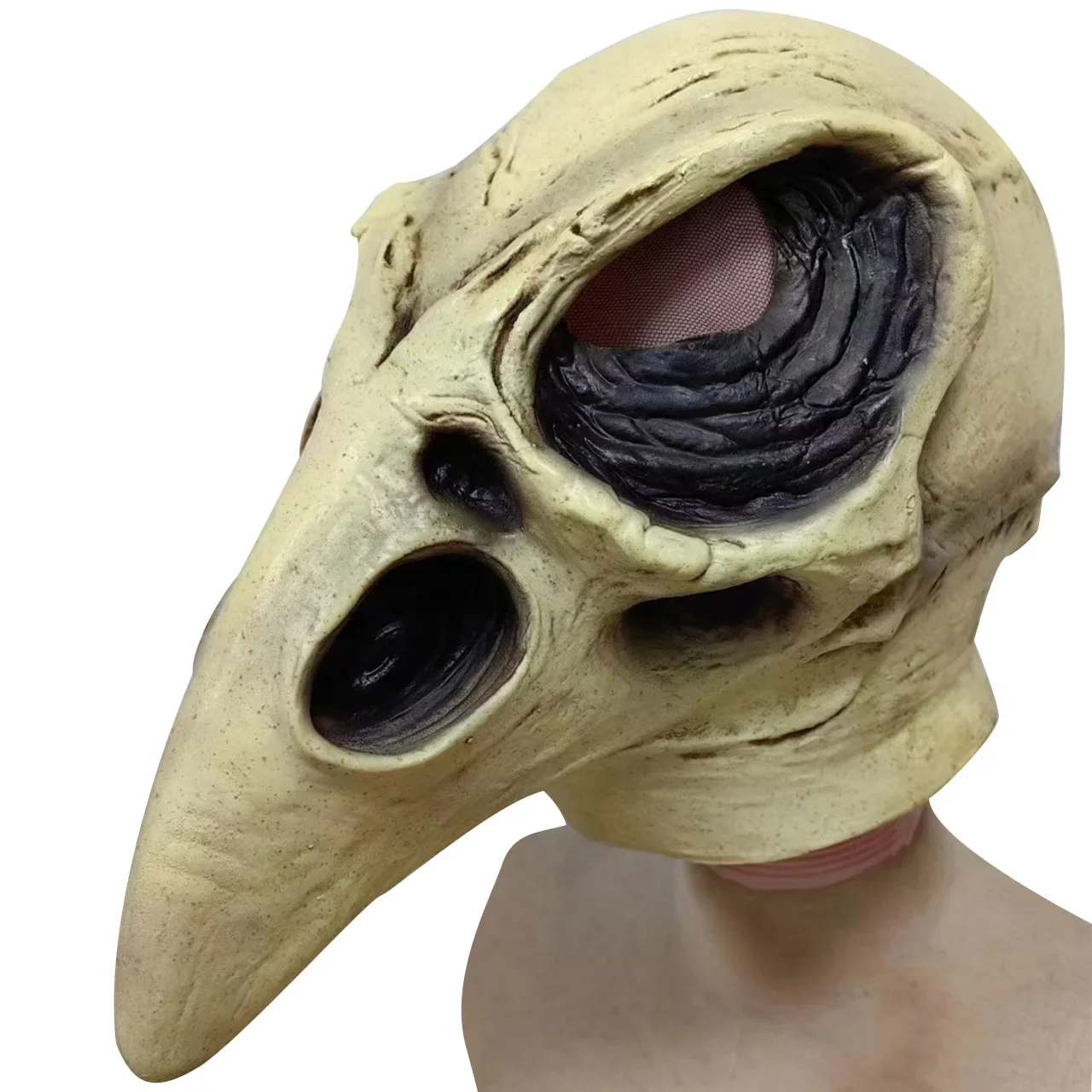 

Halloween Skeleton Bird Mask Headset Crow Bird Beak Moon Knight Moon Knight Mask