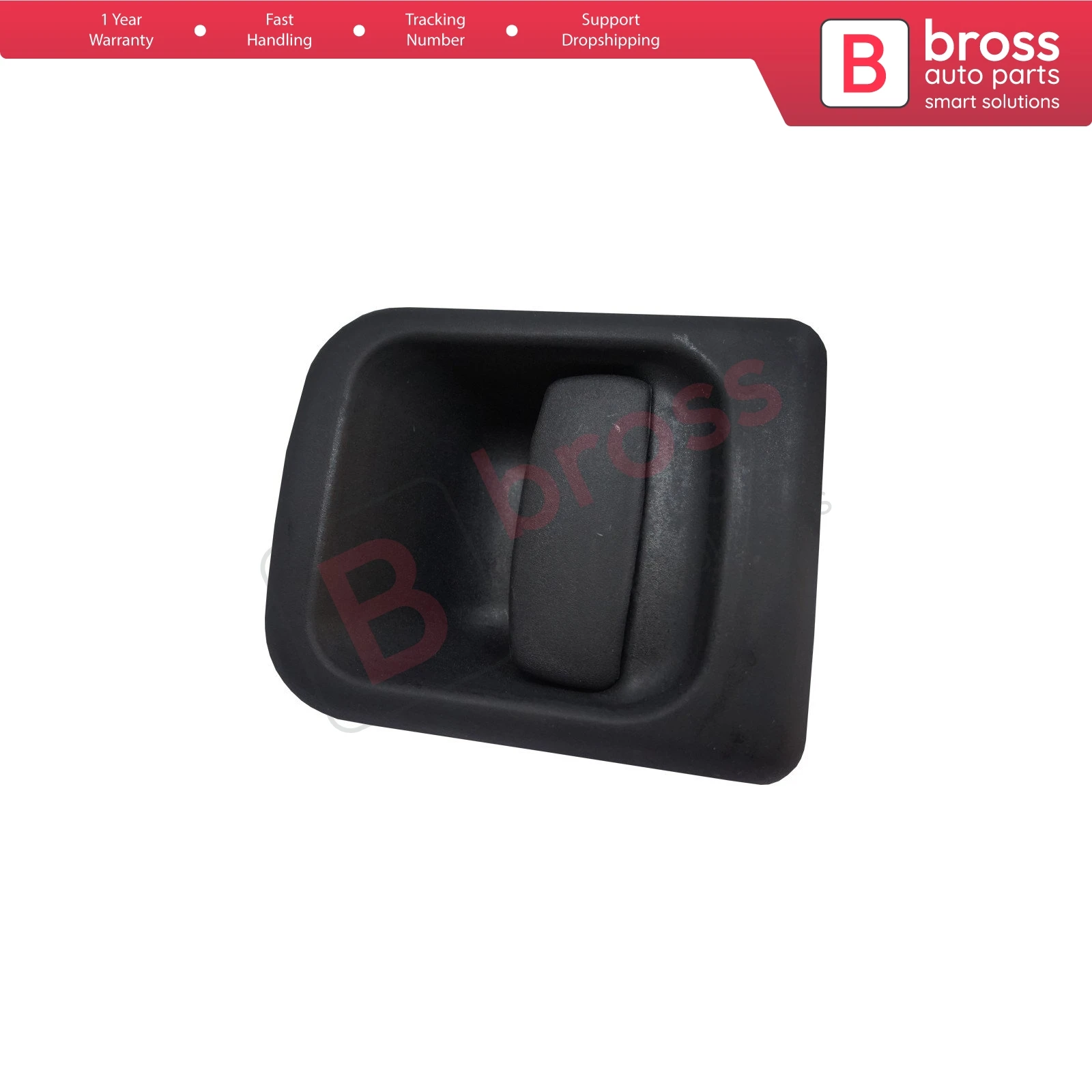 

Bross Auto Parts BDP807 Front Right Outer Exterior Door Handle 7700352489 for Master MK2 Movano MK2 Interstar MK2 Mascott