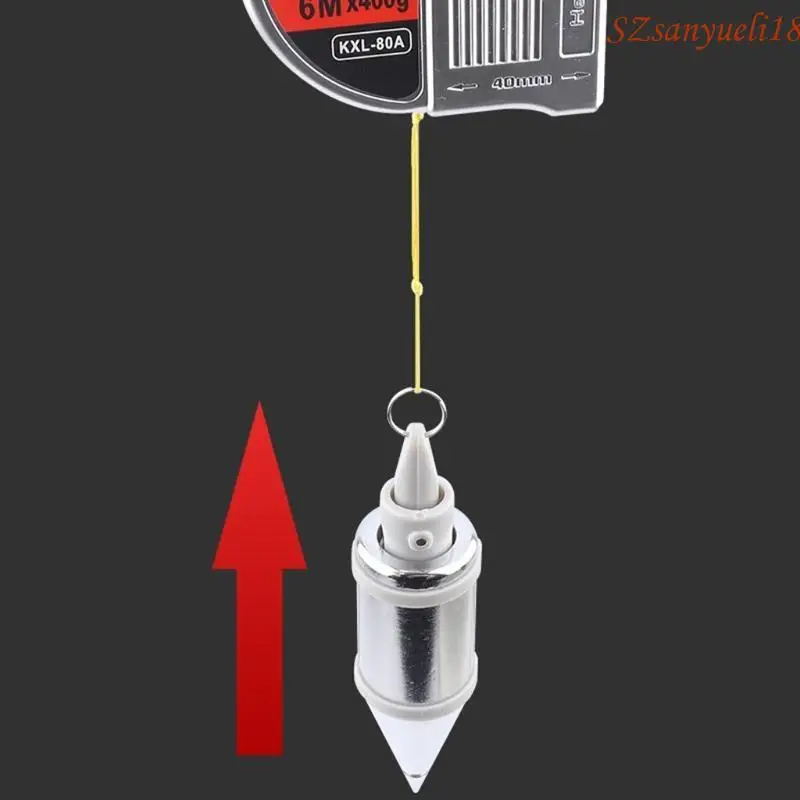 

94PC Quick-stabilizing Plumb Bob for w/ String Hanging Wire Hammer Measure T