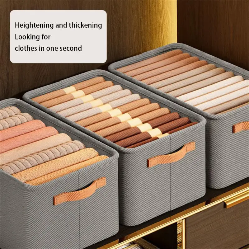 1/2/3PCS Collapsible Clothing Organizer Closet Clothes Pants Storage Organizer Closet Organizer Drawer Organizer Toy Storage