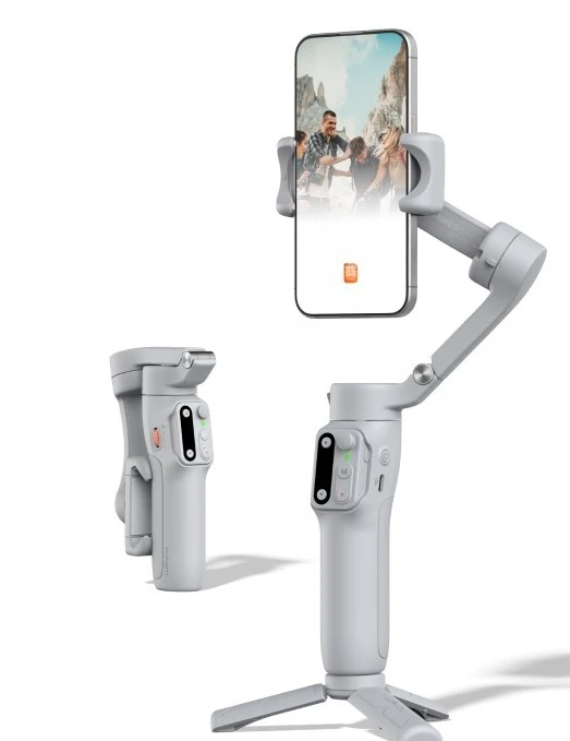 Mobile phone stabilizer, gimbal handheld shooting three-axis anti-shake selfie stick