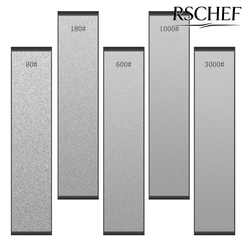 Großer Diamant-Schleifstein, fester Messerschärfer, Zubehör, Reinigungsbürste, 160x30mm, DIY-Schleifsystem, Polierwerkzeug