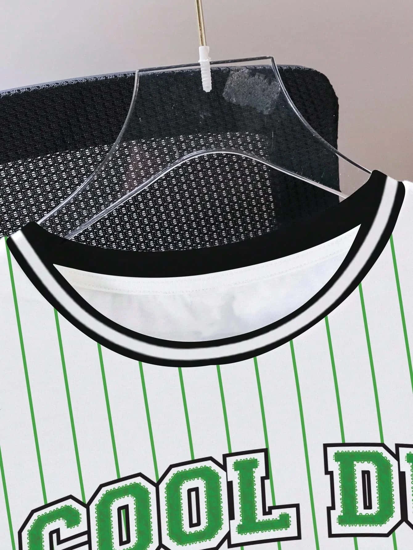 Classic Ninja Turtles Four Brothers Cartoon Printed Baseball Style T-shirt Striped Loose Men's and Women's Sports Short Sleeves - view 4
