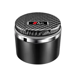 Car LED Ashtray Garbage Coin Storage Cup Container Car Supplie for A3 A4 A5 A6 A7 A8 Q3 Q5 Q7 Q8 ABT TTS Car Ashtray