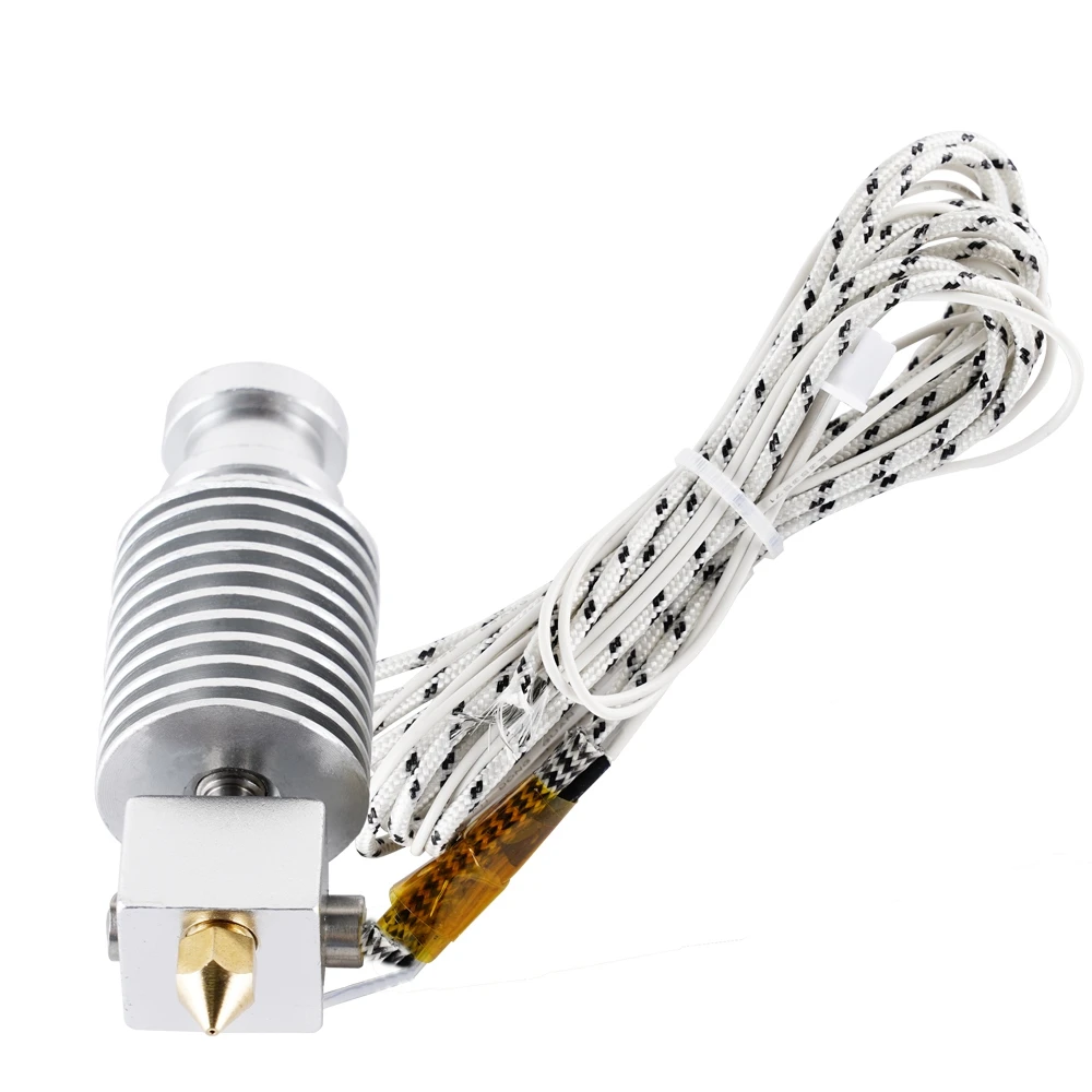 طابعة ثلاثية الأبعاد J-Head Hotend لـ KP3S الطارد لـ 1.75 مللي متر خيوط كتلة الثرمستورات بودين Hotend عدة MK8 فوهة