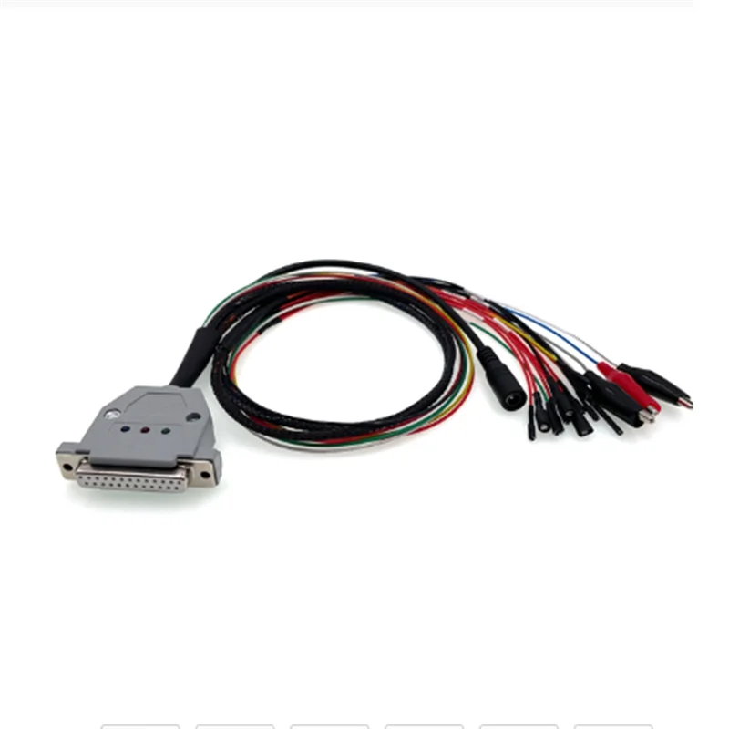 

3 LED LIGHTS Boot Bench Cable DB25 ECU Bench Pinout Cable for SM2 PRO J2534 VCI Read and Write ECU BATT VCC KLINE CAN-L