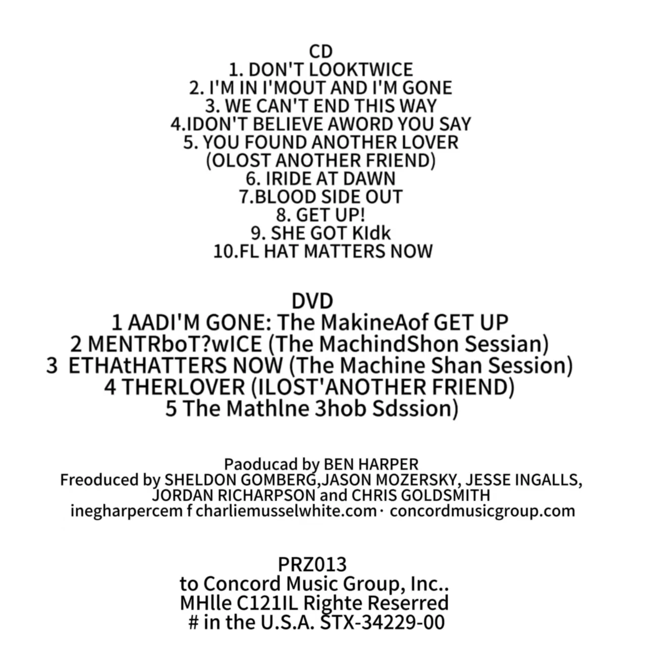 29 يناير 2013 اذهب! الإصدار الفاخر CD+DVD: Ben Harper & Charlie Musselwhite's Modern Classic Blending Blues وGospel & Soul