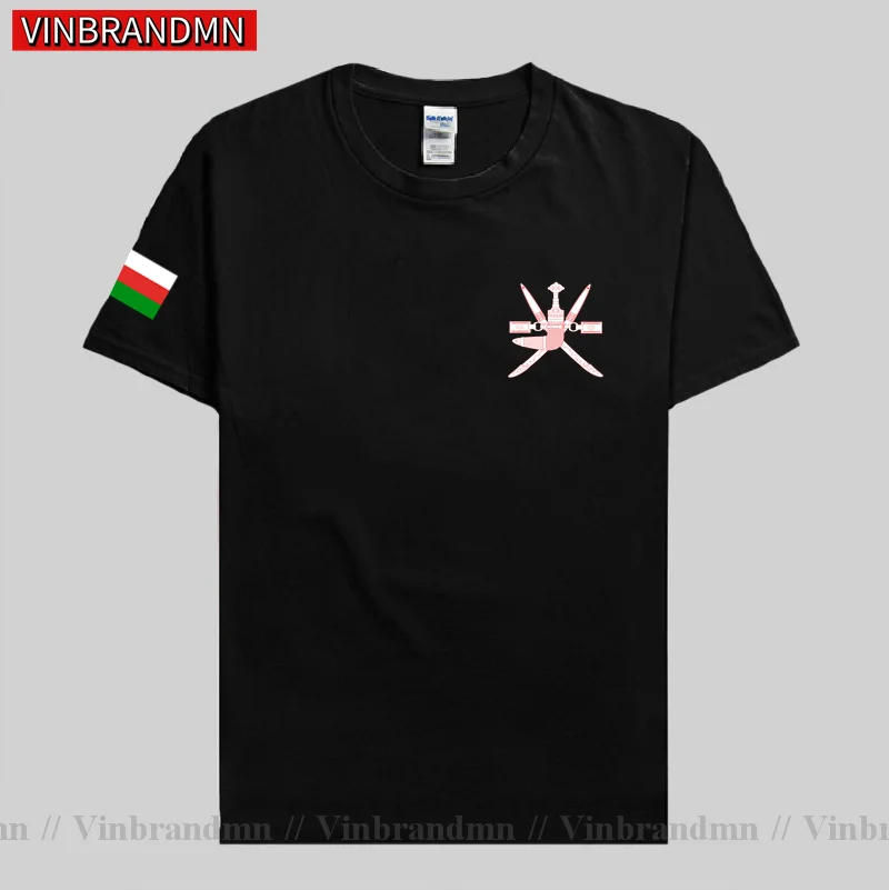 Sultanate of Oman Omani T Shirt Men Fashion Nation Team 100% Cotton T-shirts Clothing Tees Country Sporting Flags OMN Arabic New