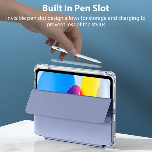 Imagen 2 del producto Funda para iPad Air 13 11 5 4 M3 M2 2024 Pro 13 M4 2025 Funda 11th A16 10 9 9th 10th Generación Mini 6 7 Funda protectora acrílica