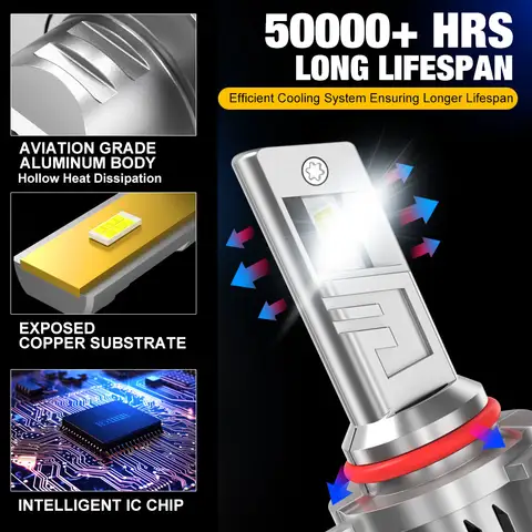 10 best sales h11 हेडलाइट बल्ब - №4