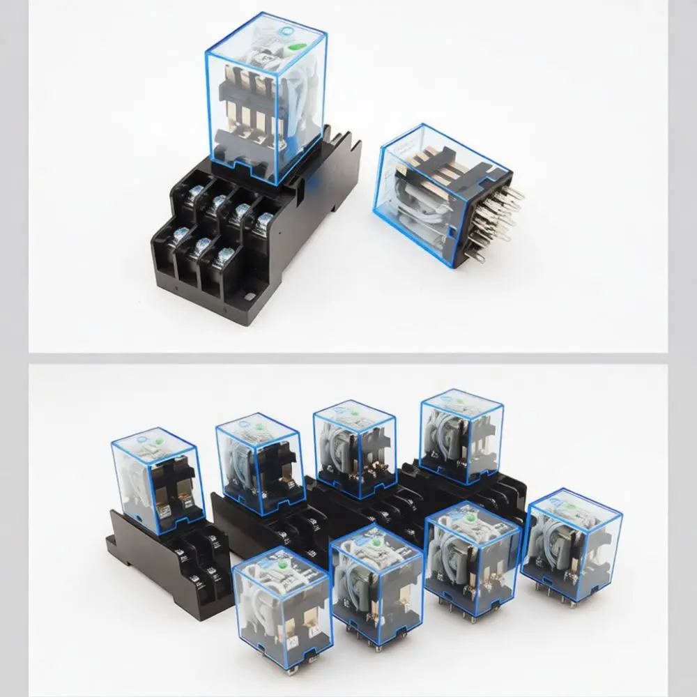 For For GANGKOO Electrical Power Relay Module MY4NJ MY2NJ LY2NJ HH52P HH54P AC DC 12V 24V 220V Automation Switching Control Part