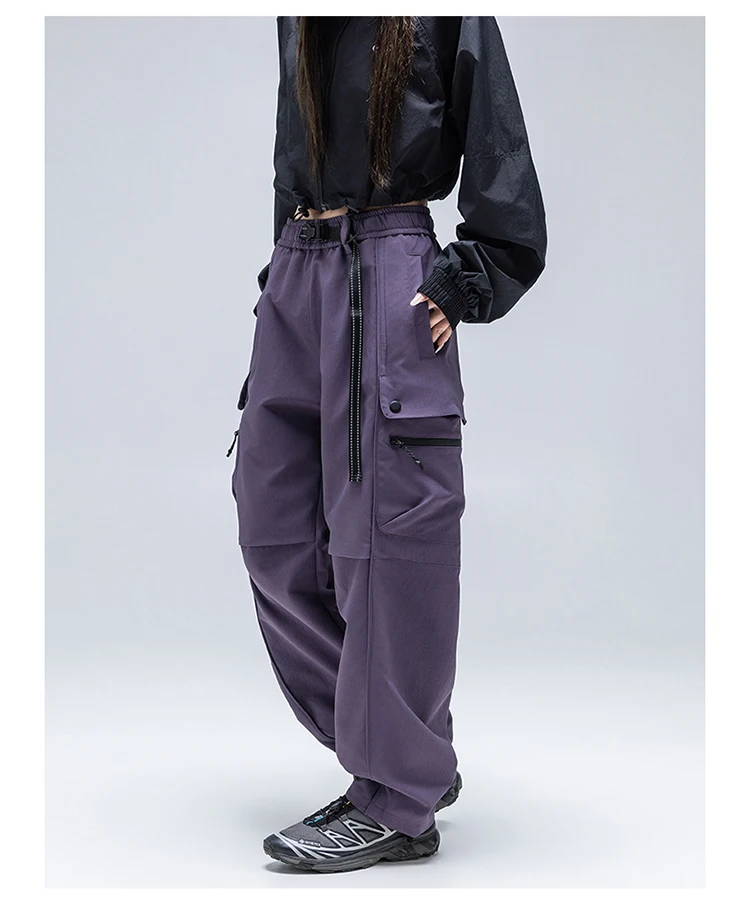 Unisex Teflon Wasserdichte Softshell-Hose - Fluoridfreie, wasserabweisende, schnelltrocknende Wanderhose mit verstellbaren Bündchen – Detail 16