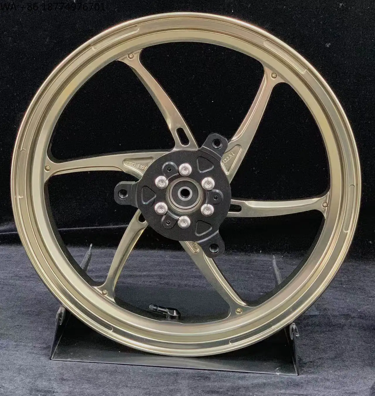 Suitable for Yamaha NVX155 Scooter Wheel Hubs 17x1.6 17x1.85 CNC Machined 6061-T6 Aluminum Racing Performance Forged Wheel