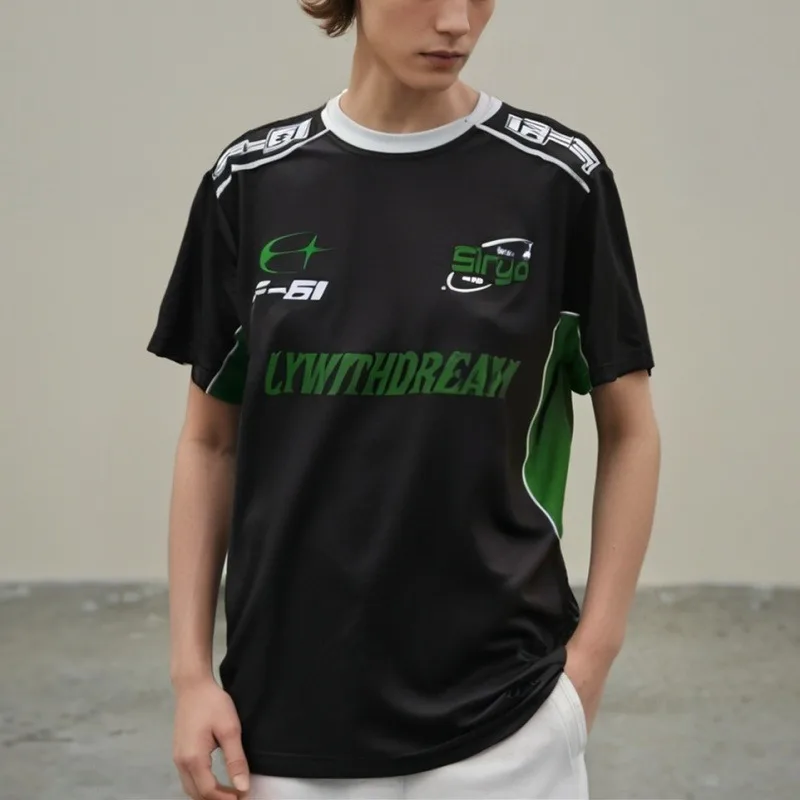 

Popular 3D Printed Motorcycle T Shirt Moisture Wicking Unisex Short Sleeve for Outdoor Riding Sports