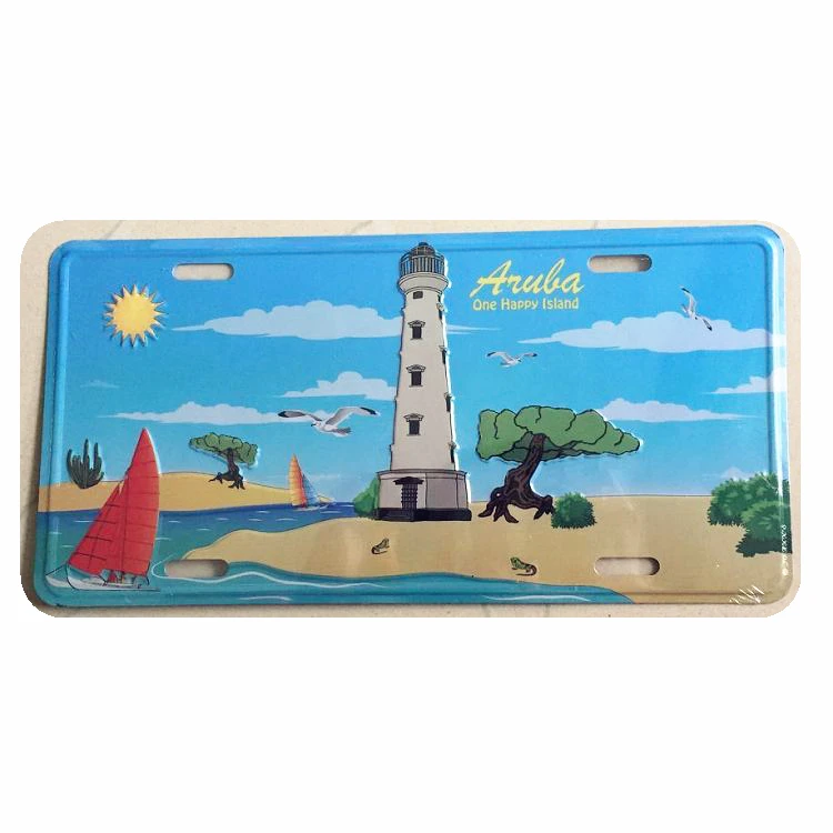 Uwielbiam tabliczka na ARUBA znaki na metalowej blaszce w stylu Vintage Bar samochodowy kawiarnia naklejki dekoracyjne na ลcianฤ plakat artystyczny