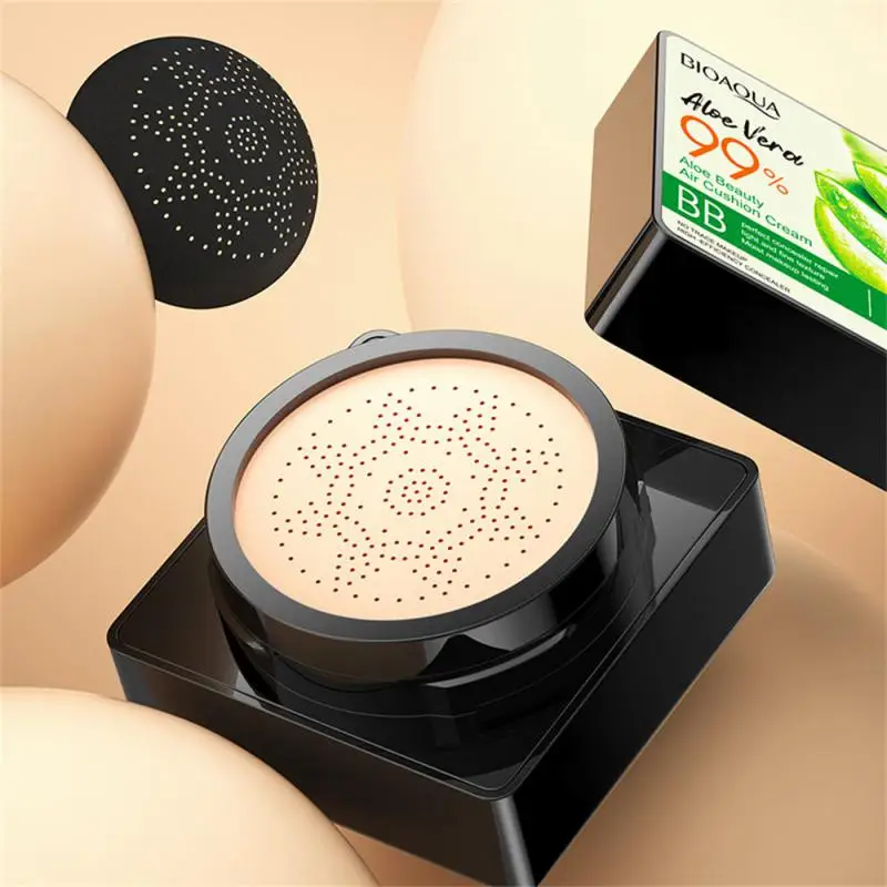 Aloe Vera Beauty Air Cushion Bb Cream Makeup Concealer Isolation Foundation Cream Mushroom Air Cushion Face Cosmetics