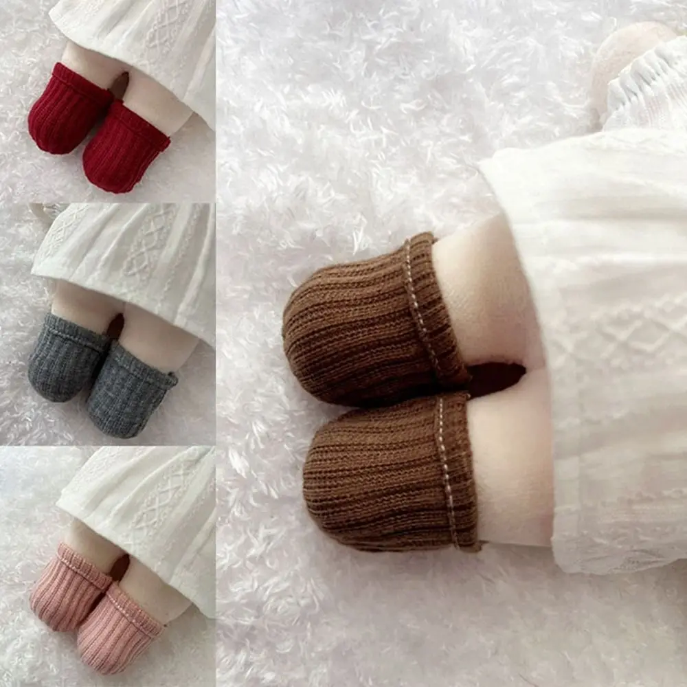 New Fashion Cotton Doll Socks 5 Colors Dolls Accessories Lovely Princess Socks Doll Casual Socks 15/20cm Cotton Dolls