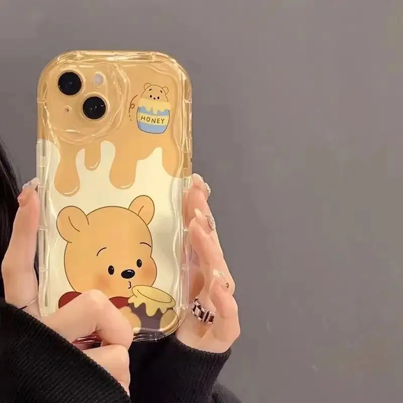 Cute Winnie Pooh Pochacco Case For OPPO Reno 12 Pro 11F A60 A79 A78 A58 A54 A94 A16 A36 A3S A5S A7 A5 A9 2020 Cover Soft Funda