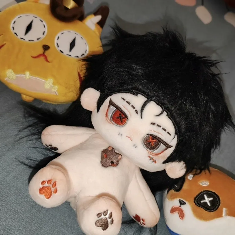 

20 см Identity V Naib Subedar плюшевое платье хлопковая кукла одежда для косплея со скелетом плюшевые уши рождественские подарки игрушки для детей