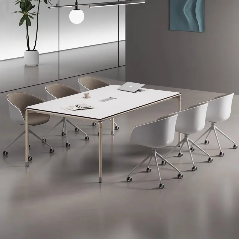 

Simple Modern Large and Small Conference Room Office Furniture Long Table Wooden Conference Table