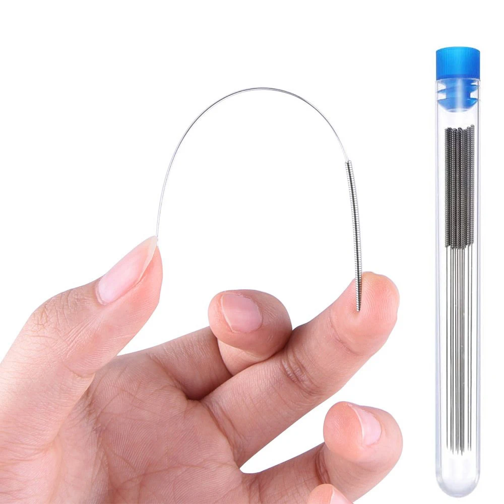 ONCE 30Pcs 3D Printer Parts Bendable Nozzle Cleaner Hotend Cleaning Needle Drill Bit Brush Tweezers Tool Kit For CR10 Ender 3