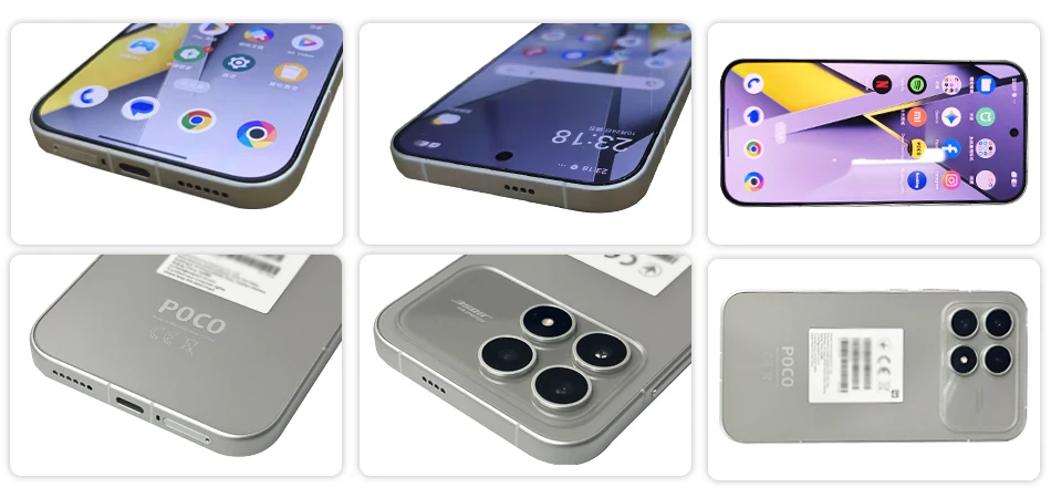 Original Smartphone POCO F8 Pro 5G Global Version Snapdragon® 8 Elite 6.59" 120Hz HyperRGB AMOLED Display 6210mAh NFC