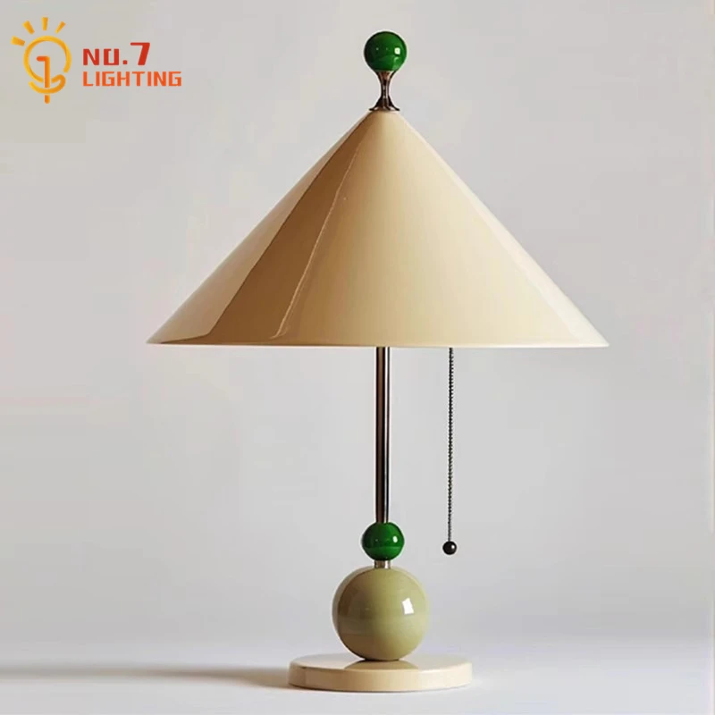 Italian Design Individual Fashion Umbrella Table Lamp LED E27 Dopamine Colorful Desk Lights for Living/Kids Room Bedroom Bedside
