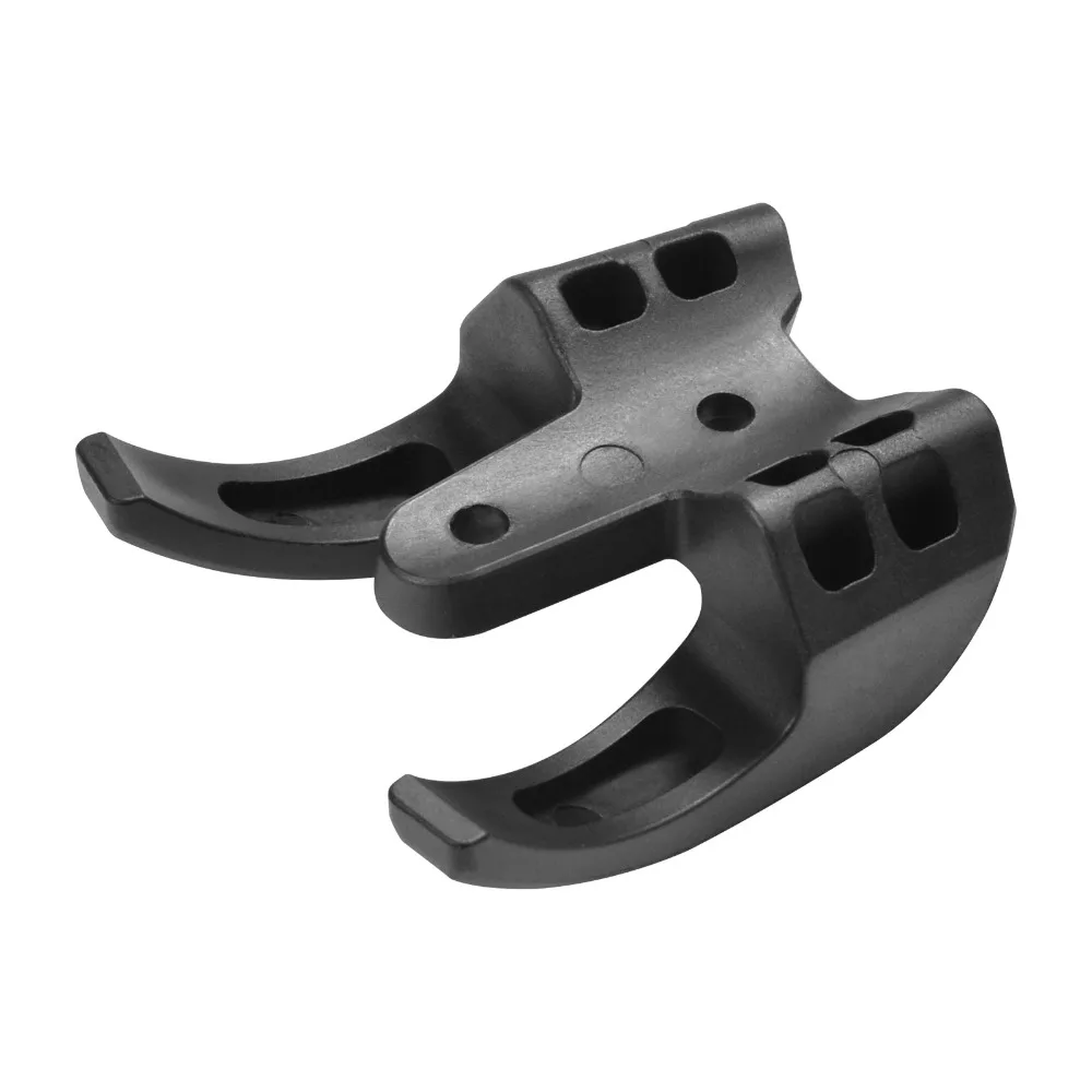 الجبهة مزدوجة هوك خوذة حقيبة كليب المشبك المزدوج مخلب هوكر ل SEGWAY ZT3 برو E-سكوتر أكياس قبضة تخزين حامل الرف الملحقات #3