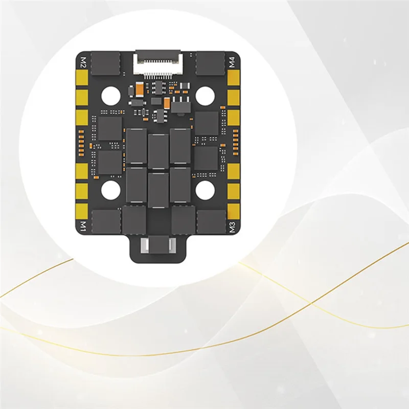 FORW-Borg 60RS BL32 ESC 60A 4-8S STM32G071N 20X20 On-Board Anti-Ignition Module For FPV Racing RC Drone Parts