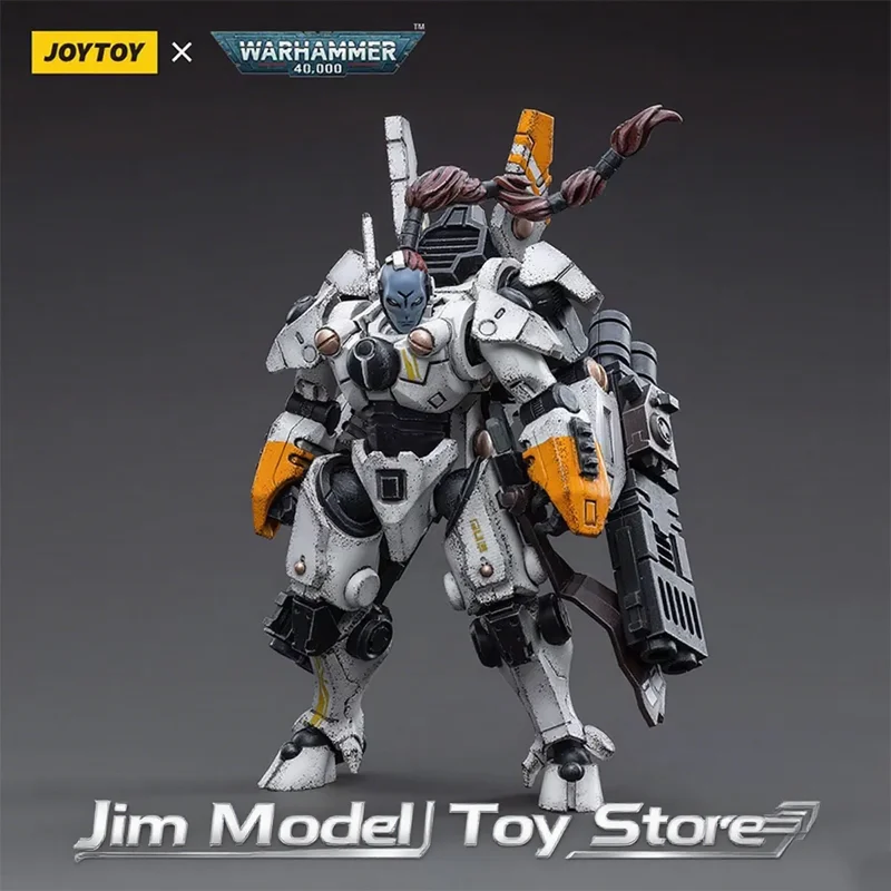 

Joy Toy 1/18 Warhammer 40k T'Au Empire Commander Shadowsun Military Action Figure Desktop Decoration Doll Model Boy Toy Gift